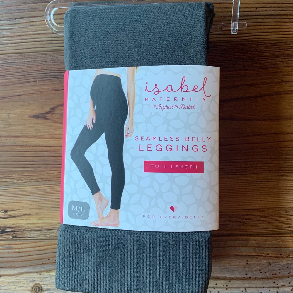 Isabel Maternity seamless belly leggings